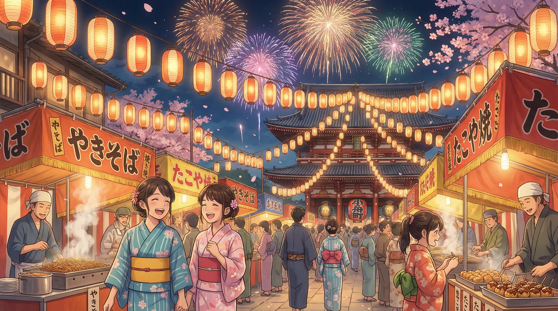 51视频动漫-夏日祭典夜话